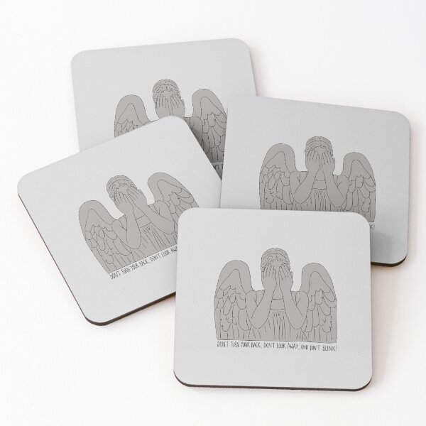 Item preview, "Don't Turn Your Back, Don't Look Away, And Don't Blink!" Weeping Angels Quote Print Design  designed and sold by abldesign.