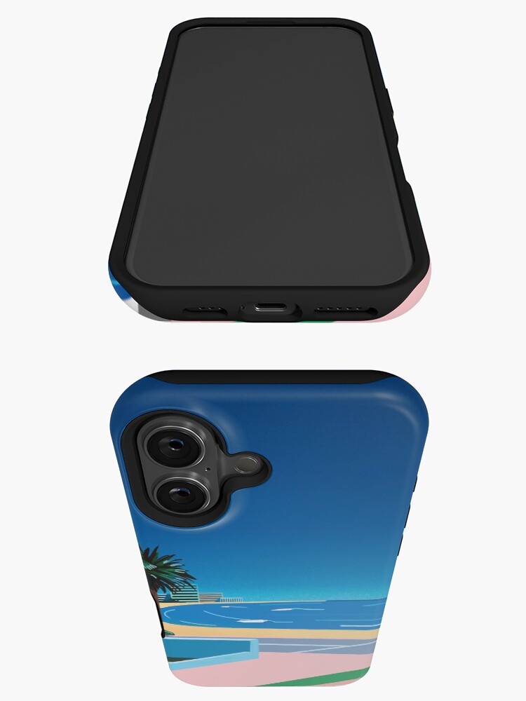 Aperçu 3 sur 4. Coque iPhone avec l'œuvre City Pop créée et vendue par after5.