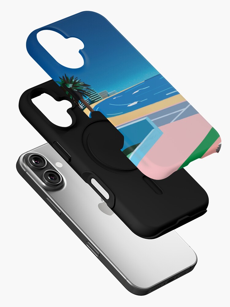 Aperçu 2 sur 4. Coque iPhone avec l'œuvre City Pop créée et vendue par after5.