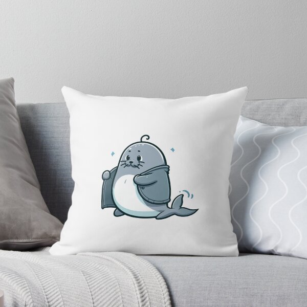 Item preview, Neil The Seal Changing His Coat designed and sold by alwayswired.
