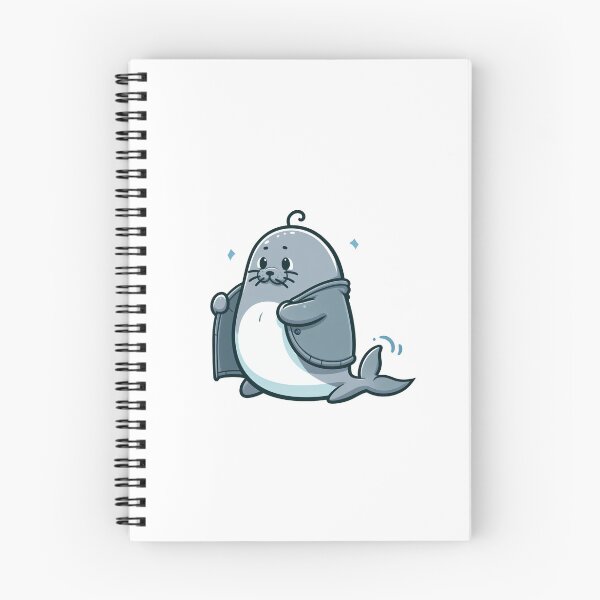 Item preview, Neil The Seal Changing His Coat designed and sold by alwayswired.