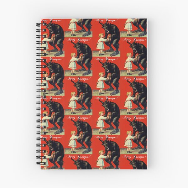 Item preview, Vintage Merry Krampus Creepy Kitsch Chritmas Design designed and sold by KitschNCountry.
