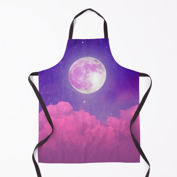 Item preview, Moon Glowing Over Pink Clouds  designed and sold by Yasmine khalifa.