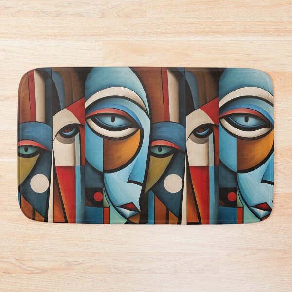 Item preview, Faces Abstract Art designed and sold by sheprint.
