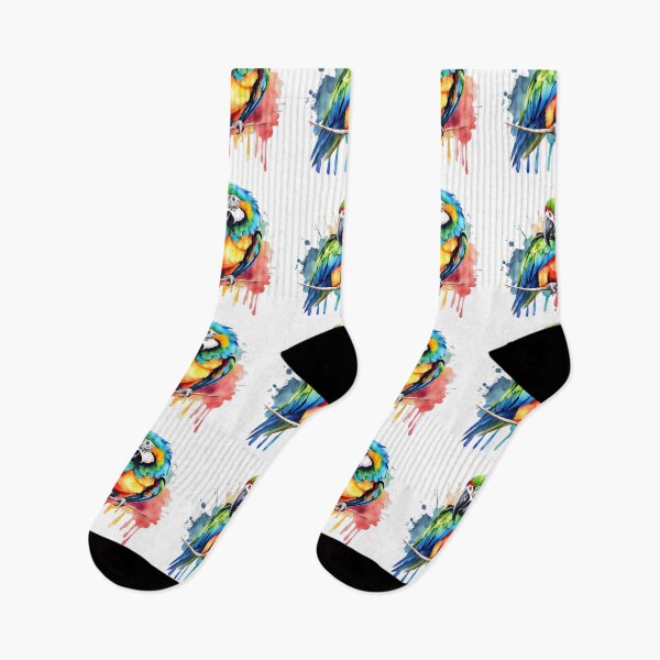 Item preview, Parrot in watercolor style designed and sold by Elitegraff.