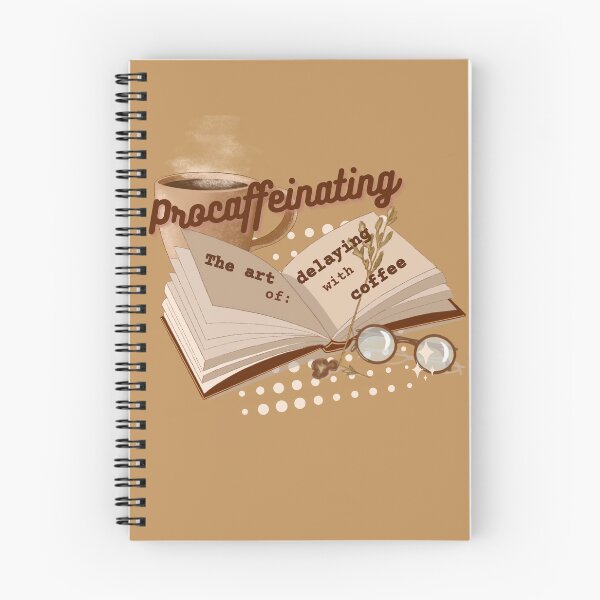 Item preview, Procaffeinating The Art Of Delaying With Coffee - Caffeinated  designed and sold by abeautifulife.