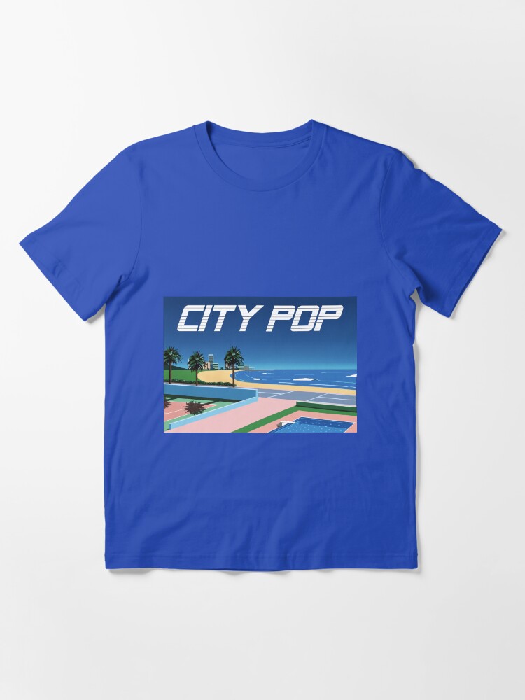 Aperçu 3 sur 7. T-shirt essentiel avec l'œuvre Citypop design (avec logo) créée et vendue par after5.