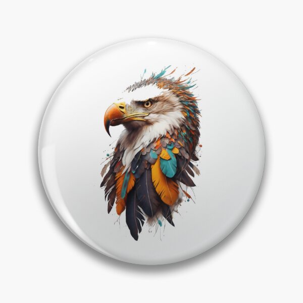 Item preview, Eagles head in white designed and sold by JimmySom.