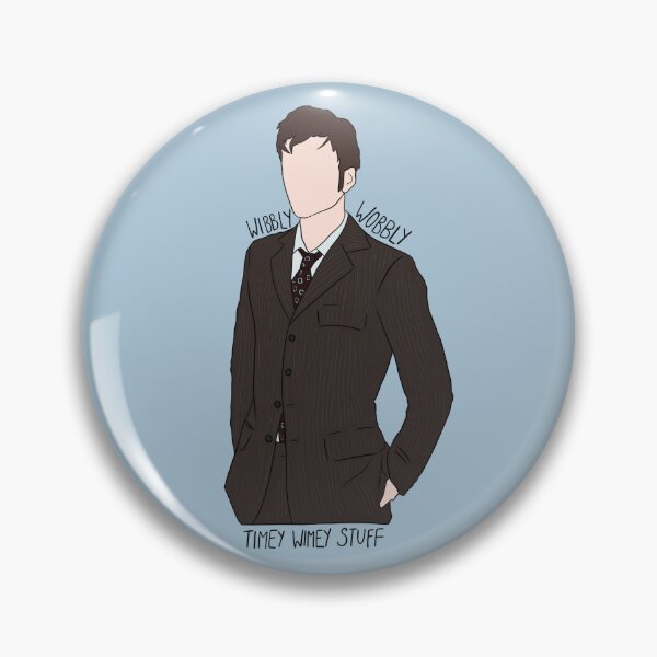 Item preview, "Wibbly Wobbly Timey Wimey Stuff" Tenth Doctor Quote Print Design  designed and sold by abldesign.
