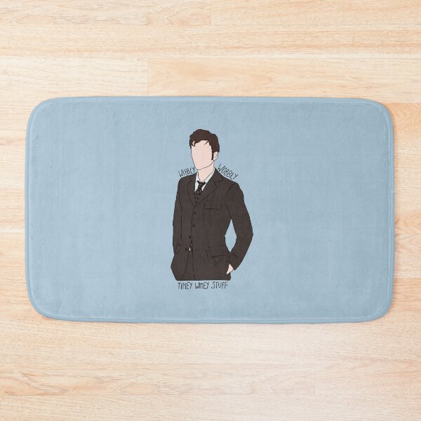 Item preview, "Wibbly Wobbly Timey Wimey Stuff" Tenth Doctor Quote Print Design  designed and sold by abldesign.