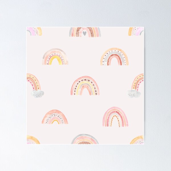 Item preview, Pastel rainbow 1 designed and sold by PrintMogul.