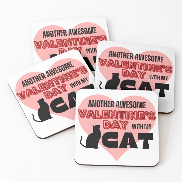 Item preview, Another Awesome Valentine's Day with my CAT designed and sold by LittleGoblinPrs.