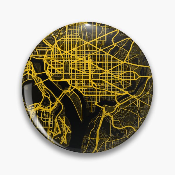 Item preview, Washington D.C. Map designed and sold by feether-store.