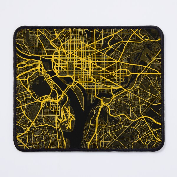 Item preview, Washington D.C. Map designed and sold by feether-store.