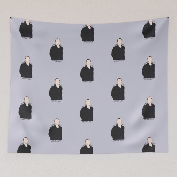 Item preview, "Just This Once, Everybody Lives!" Ninth Doctor Quote Print Design  designed and sold by abldesign.