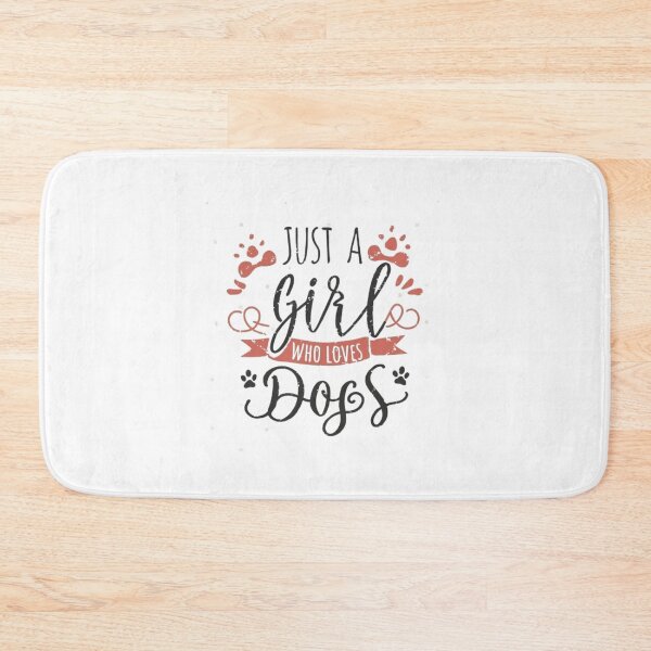 Item preview,  just a girl who loves dogs pet lover designed and sold by medbouk1.