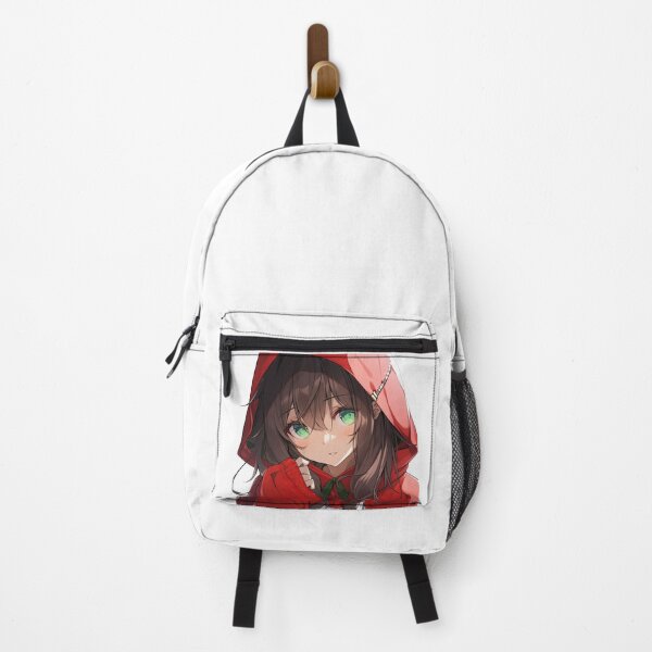 Item preview, Cute anime girl with hood designed and sold by PawPrintsCo.