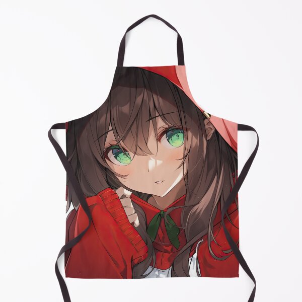 Item preview, Cute anime girl with hood designed and sold by PawPrintsCo.