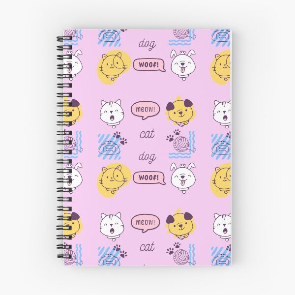 Item preview, cats and dogs, woof! Meow! cute pets  designed and sold by PatternsColors.