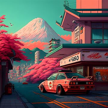 Aperçu de l'œuvre Car in Japan de after5