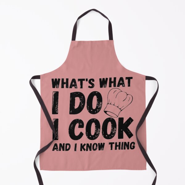 Item preview, what's What I Do I Cook And I know Thing designed and sold by Zoo-Moo.