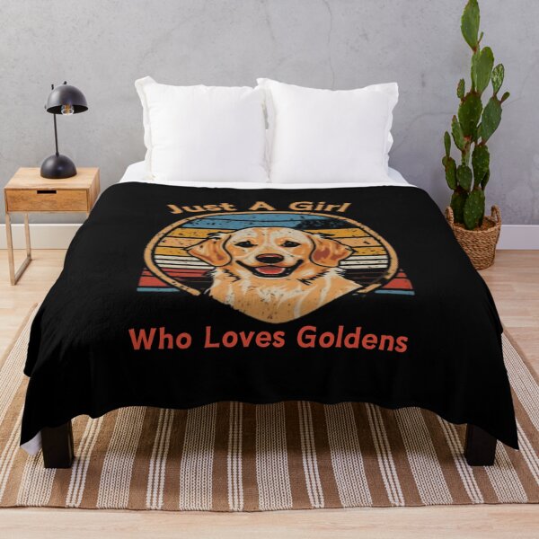 Item preview, Just A Girl Who Loves Goldens - Retriever Dog Lover designed and sold by medbouk1.