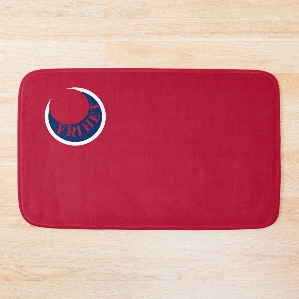 Item preview, 1st Norwegian National Moultrie Flag (Norges nasjonale halvmåneflagg) designed and sold by JonathanR1994.
