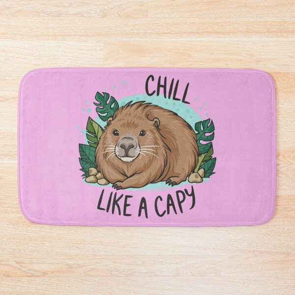 Item preview, Capybara Chill Like a Capy designed and sold by CheninaStore.