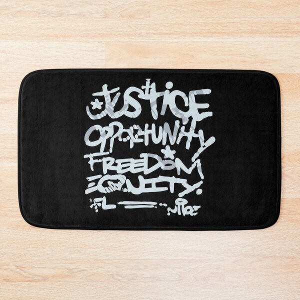 Item preview, Justice Opportunity Equity Freedom designed and sold by studiopekepeke.