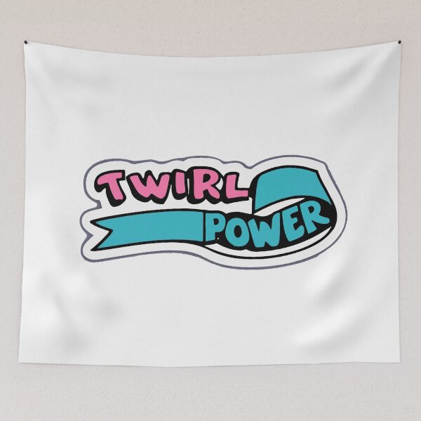 Item preview, Twirl Power Cheerleader Ribbon designed and sold by NiftyWrx.