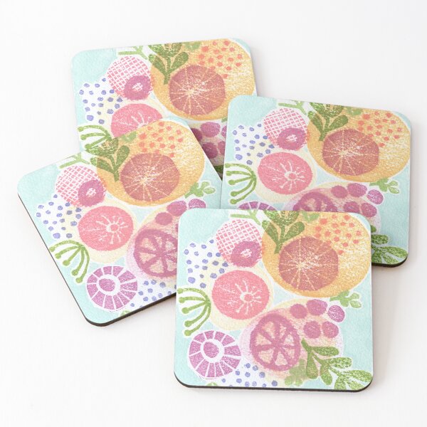 Item preview, Flowers with Sea Foam Background designed and sold by ellenmueller.