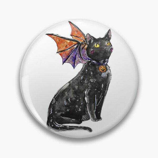 Artikelvorschau, Halloween-Drache, schwarze Katze entworfen und verkauft von Aquabunart.