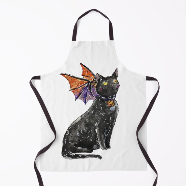 Artikelvorschau, Halloween-Drache, schwarze Katze entworfen und verkauft von Aquabunart.