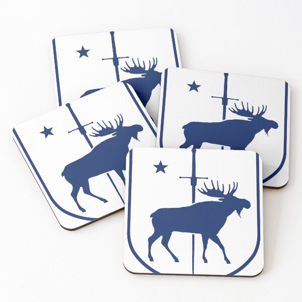 Item preview, Moose Shield - Transparent/Blue designed and sold by MHFencing.