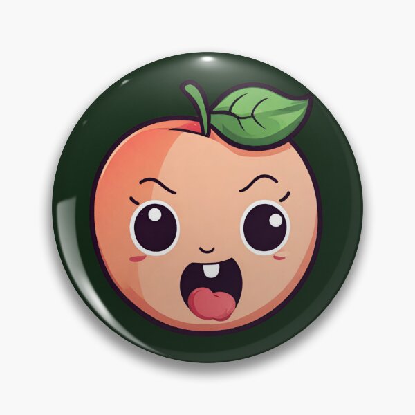 Item preview, Goofy Peach Cartoon designed and sold by Raat-Ki-Rani.
