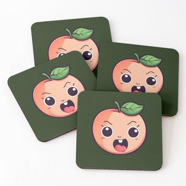 Item preview, Goofy Peach Cartoon designed and sold by Raat-Ki-Rani.