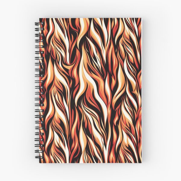 Item preview, Abstract Orange and Red Flames Pattern designed and sold by calibrit.