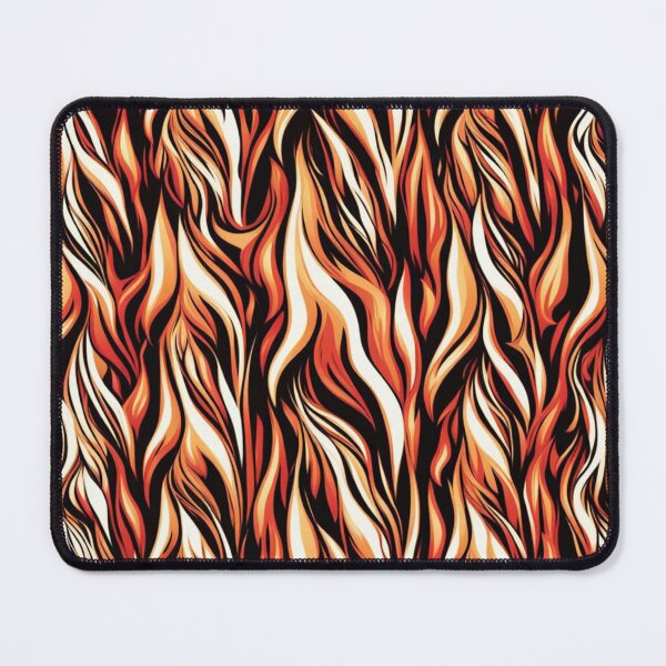 Item preview, Abstract Orange and Red Flames Pattern designed and sold by calibrit.