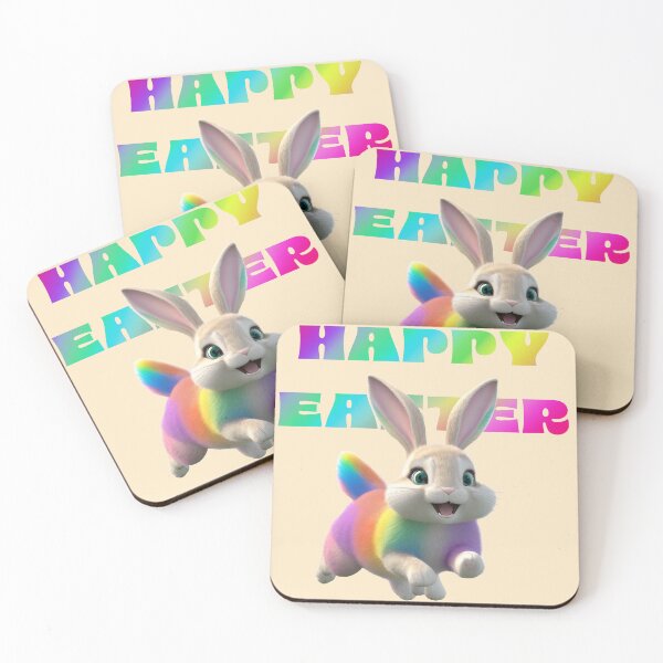 Item preview, HAPPY EASTER HAPPY , CUTE BUNNY , 3D designed and sold by La Loca.