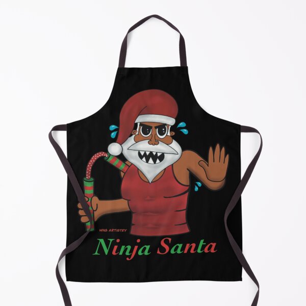 Item preview, Ninja Santa designed and sold by wngartistry.