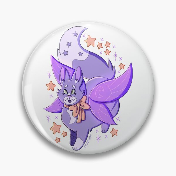 Item preview, Lunar Fairy Kitty Cat designed and sold by skybluekitty.