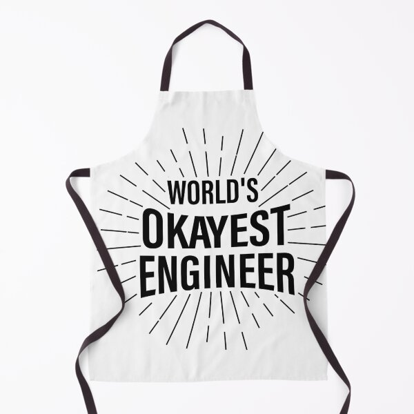 Item preview, World's okayest engineer designed and sold by Creavodesigns.