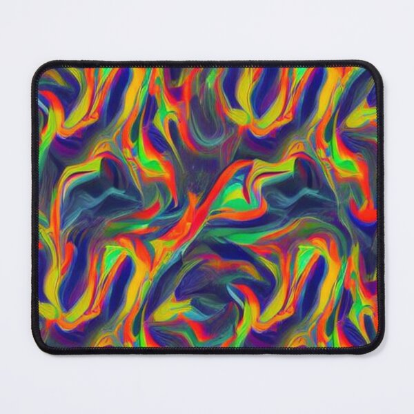 Item preview, Abstract Colorful Flames Pattern designed and sold by calibrit.