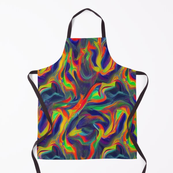 Item preview, Abstract Colorful Flames Pattern designed and sold by calibrit.