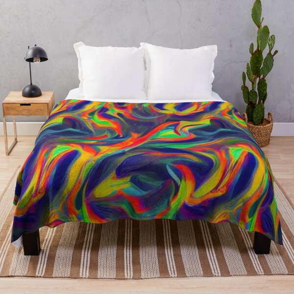Item preview, Abstract Colorful Flames Pattern designed and sold by calibrit.