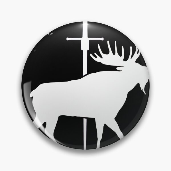 Item preview, Moose Shield - Black/White designed and sold by MHFencing.