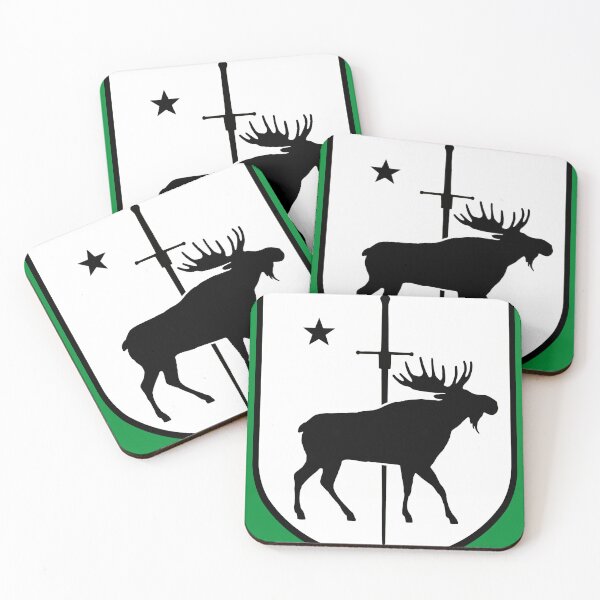Item preview, Moose Shield - White/Black designed and sold by MHFencing.