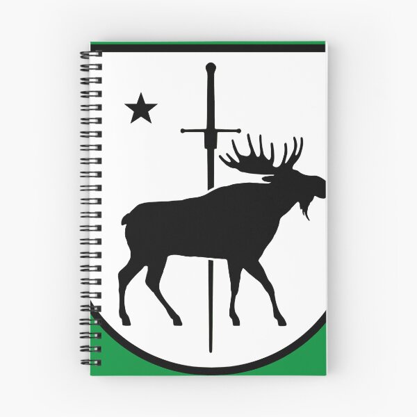 Item preview, Moose Shield - White/Black designed and sold by MHFencing.