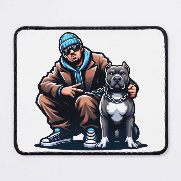 Item preview, Gangsta and Pitbull designed and sold by YANNISQ49.
