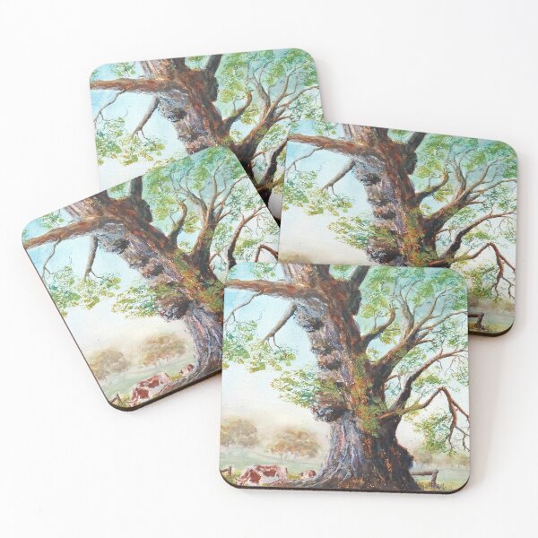 Item preview, Craggy Burled Gumtree - Watercolour designed and sold by Paul Gilbert.